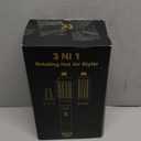 3 in 1 Rotating Hair Dryer Brush Spinning with Detachable Brush(2" & 1.5"),Negative Ionic Brush Blow Dryer 100-120V,3 Heats and 2 Speeds Rotating Hot Air Brush for Curling,Straight,Drying