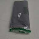 Kitchen Mats for Floor, Super Absorbent Kitchen Rugs Non Slip Washable, Soft Imitation Linen Braided Kitchen Runner Rug, Standing Mat Kitchens Sink Mat, Easy to Clean, Black 17x30