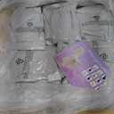 WELMATCH Silver Spandex Chair Covers - 50 PCS Wedding Banquet Events Party Universal Dining Decoration Stretch Elastic Chair Covers Good (Silver, 50)