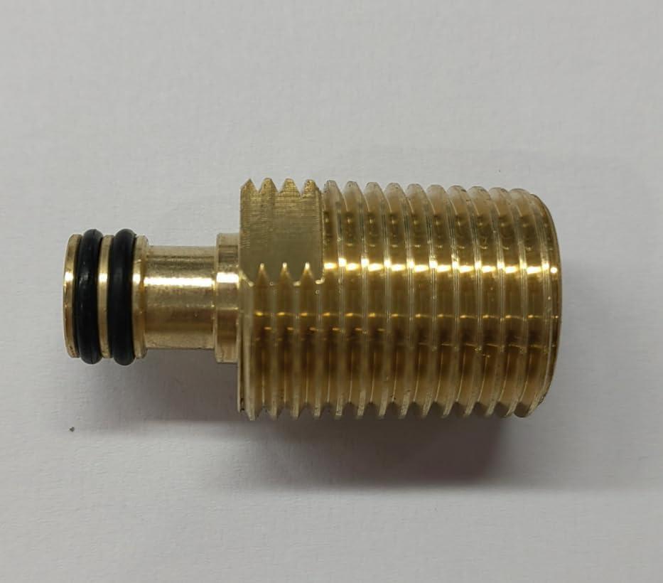 Gabrylly longer thread nipple for square shower holder-26mm