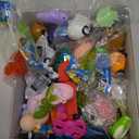 125 Pcs Party Favors Fidget Toys Pack, Randomly Selected Pop Sensory Set 65 Stickers Gifts for Kids Adults Boy Girl Stocking Stuffers Autistic Goodie Bag Filler Treasure Box Classroom Prizes School