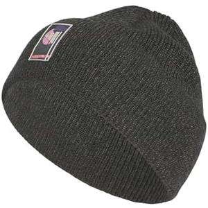 adidas Golf Men's Standard Marled Yarn Wide Cuff Golf Beanie, Black