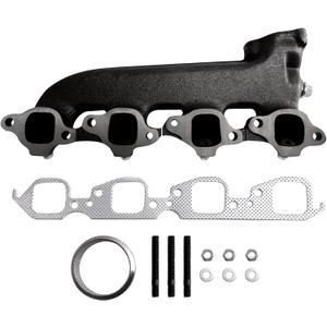 Left Exhaust Manifold Kit - Includes Required Gaskets and Hardware Compatible with C15 25 1500 2500 Jimmy K15 25 35 G20 30, Reference OE: 674-159