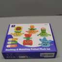 hahaland Montessori Toys for 1 Year Old Boy Girl  10 in 1 Plant Plush Garden Stacking Toys for Toddlers 1-3 with Color Matching & Planting Play  Fine Motor, Sensory & Emotional Educational Toys