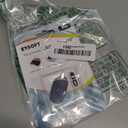 Privacy Cover Compatible for iPhone 16/16 Plus with Front Camera Cover,Protect Privacy and Security,Open/Close Face Recogition Anti-Spy Camera Cover, Easy-Adhesive Design-2Pack Black