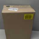 IRIS USA Vertical Plastic Flip Top Storage Containers Bins with Lids for Pantry, Home, Office, Organization, Small, Stackable Hinged Organizer with Latches, Clear, 10 Pack