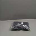 Pro Goleem Small Pillow 11x6x2.5 for Camping and Traveling with Name Tag Mini Tiny Pillow for Kids Sleeping and Chair Car Air Nap Neck Lumbar Knee Rest Pillows, Black