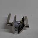 SCHLAGE F10 LAT 618 CEN Latitude Lever with Century Trim Hall and Closet, Polished Nickel (Passage)