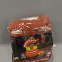 Joiedomi 6 ft Thanksgiving Inflatable Turkey on Pumpkin Decoration, LED Light Up Blow Up Turkey for Autumn Thanksgiving Family Party Dcor, Halloween Inflatable for Yard Garden