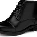 Amazon Essentials Men's Cap Toe Lace Up Ankle Dress Boots, Size 13