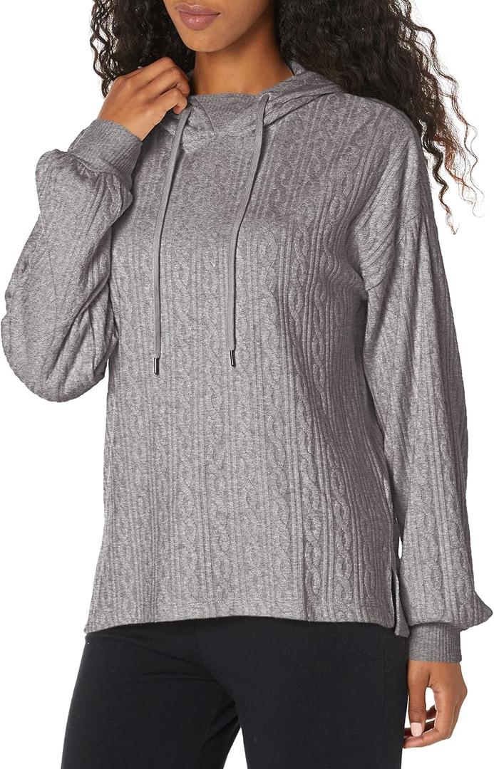 PJ Salvage Women's Loungewear Tropical Tramway Hoody (Large)