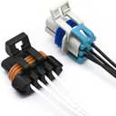 4 Pcs 234-4012 234-4018 Oxygen Sensor O2 02 Sensor Connector Fit for Chevy Astro Beretta Blazer C1500 C2500 Suburban Express Silverado 1500 2500 3500 1993-2003 Replace# 2344012 SU187