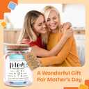 2 x NewEleven Mothers Day Gifts For Mom, Mom Gifts From Daughters Son on Mother Birthday, Bible Jar, Christian Gift for Wife, Thank You Gift Decorative Inspirational Scripture Jar with 92 Bible Verses