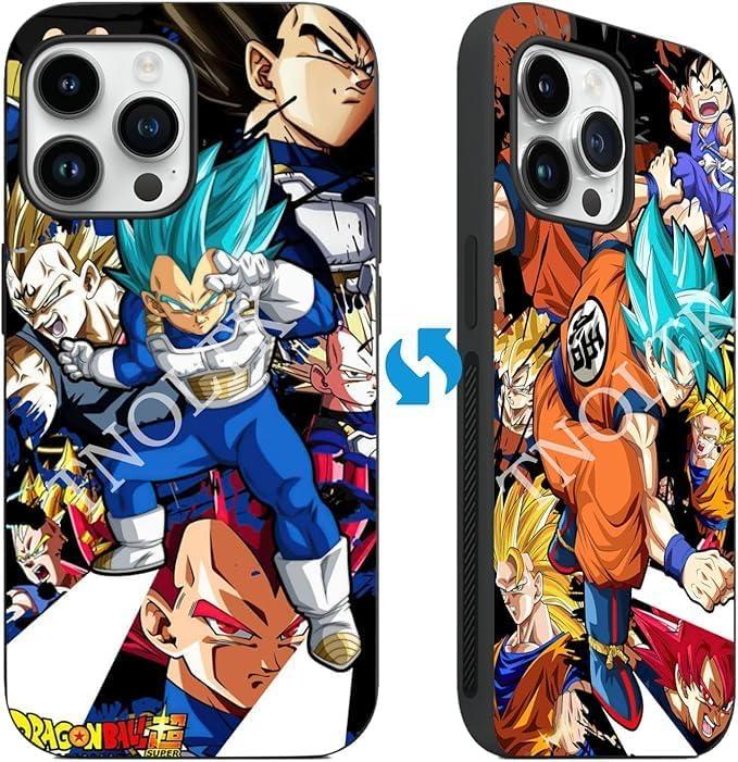 3D iPh 15 Plus Case Anime Motion Anime Phone Case Shockproof Soft TPU Anti-Scratch Non-Slip Japanese Manga Case for iPh 15 Plus