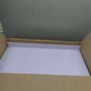 Hoolerry 5 Pcs Wire Shelf Covers Foamed PVC Wire Rack Covers for Removable Closet (Not Wood) Pantry Shelves for Cabinet Bathroom Kitchen Shelving Decoration (White, 33x16inch)