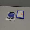 Upgrade Version Magnetic Eye Glass Repairing Kit, Eyeglass Repair Tool Kit with Compact Screw Box Include Nose Pads, Precision Screwdriver Set, Screws, Tweezer for Eyeglass, Sunglass, Spectacles Watch