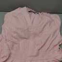 MEROKEETY Winter Midi Dresses for Women 2026 Spring Long Sleeve Casual V Neck Tiered Cotton Maxi Dress Pockets, Size XL