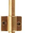 Heavy Duty Cane Bolts Latch Garage Bolts10", Extra Lengthen Solid Bronze Sliding Bolt- Barrel Bolt Door Latch Oil Rubbed Bronze Large Sliding Bolt Door Locks,Drop Pin Bolts Cane Gate