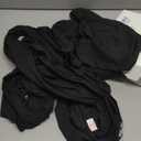 Dog Sling Swaddle Carrier for Small Dog, Cat Front Carriers for Small Pet up to 20lbs, Puppy Pouch with Adjustable Straps, Hands Free Pet Sling, Anti Anxiety Puppy Sling (Black)