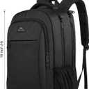 MATEIN Business Laptop Backpack, 15.6 Inch Travel Laptop Bag Rucksack, Water-Resistant Bag Daypack for Work College Computer Men Women Backpack, Black
