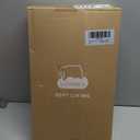 Litanika Light Blue Comforter Twin/ Twin XL Size Set, 2 Pieces Bedding Set, Single Blue White Colorblock Striped Bed Set (66x90In Comforter & 1 Pillowcase)