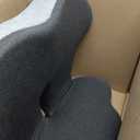 Seat Cushion, Memory Foam Truck Seat Cushion, L-Shaped Ergonomic Design Chair Cushion with Lumbar Support for Back Pressure Relief, for Long Sitting Office Worker and Truck Drivers, Standard, 17.9"L x 12.6"W x 13.78"H