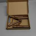 Wenqik Gun Rack Wall Mount Gun Hanger for Wall Natural Hardwood Handmade Hook for Wall with Pre Drilled Holes and Hardware Bow Horizontal Hanger Archery for Storage Display Home