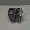 2pcs Upgraded Adjustable Aquarium Plant HolderFish Tank Plants Holder,Fish Tank Aquaponics Plant Cultivation and Aquarium Landscape Decoration with Hooks and Suction Cup(Black)