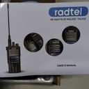 Radtel RT-730 10W Heavy Duty Long Range Walkie Talkie, Tri Band Rechargeable Ham Radio, 199CH with USB-C Battery, NOAA, AM Aviation, Dual PTT for Biking, Camping, Jobsite (with Prog Cable,Headset)