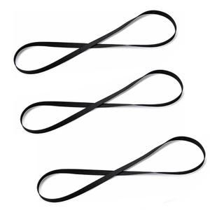 3 Pieces Turntable Belt Machine Recorder Rubber Belt for Repair Replacement Maintenance Most Kinds of Belt-Driven Turntables, 150MM, Pack of 5