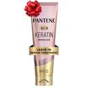 Pantene Keratin Leave-In Conditioner with Argan Oil, Protein Treatment for Dry, Damaged & Color-Treated Hair, Repairs Split Ends & Protects from Damage, Formaldehyde-Free, 8.4 Fl Oz