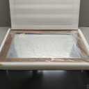 Syndra Rectangular Mirror with Frame Rustic 20x28 Wall Mounted Rustic Vanity Mirror with Large Wood Frame Farmhouse Bathroom Mirror, for Bedroom, Living Room, Entryway Wall Decor(Natural) (Light Wood Color)