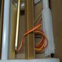 Gold Modern LED Chandelier, Dimmable 4 Lights Ceiling Pendant Lighting for Dining Room Living Room Kitchen Island Bedroom Foyer 3000K/4000K/5000K 3CCT Selective, 27.76in