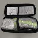 Cordless Electric Scissors: 4V Rechargeable Rotary Cardboard Cutter, 3000mAh Battery, with LED Light & Safety Lock, 2 Blades, Electric Box Cutter for Fabric Carpet Carton Plastic Leather Cloth (Green)