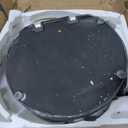 California Umbrella 75lbs Heavy Duty Weighted Patio Umbrella Base with Wheels, Hammertone Grey