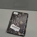 Fancity Case Compatible with 6" Kindle Paperwhite 5th/6th/7th Generation Soft Cover with Hand Strap Smart Auto Sleep/Wake for Kindle Paperwhite 1/2/3 (2012, 2013, 2015, 2016 Versions), Black Floral