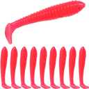 Soft Plastic Swimbaits 10pcs 3", Paddle Tail for Bass Fishing Lures