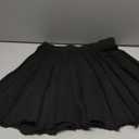 SENSERISE Fall Skirt Women Outfits Skirts Set Loungewear (Small, Black)