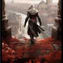 100ct Textured TCG/MTG Card Art Sleeves (Assassin)