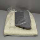 Gray Driver Side Bottom Cloth Gray #E Seat Cover & Foam Cushion Perforated Compatible with Ford F-150 XLT STX FX4 2004 2005 2006 2007 2008