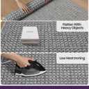 DEXI Dirt Trapper Door Mat, 31x48 Washable Doormat, Dirt Resistant and Absorbent, Easy Clean Low-Profile Floor Rugs for Entryway, Front Door, and Inside Entrance, Checkered Grey
