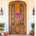 CHDITB Happy Diwali Decoration 3D Front Door Sign(12x12), Indian Festival of Lights Wall Hanging with Rangoli Diyas, Deepavali Themed Door Hanger for Front Door Porch Home Office Party