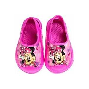 Disney Minie Mouse Girls Clogs closed toe with back strap sandals - Pink, 9-10