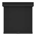 Cordless Thermal Insulated Blackout Roller Shades - Free-Stop Design with Valance, UV Protection, 41" x 72" (Black)