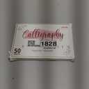 Calligraphy Set For Beginners: 120 sheet of calligraphy practice paper hand lettering workbook , 8.5 x 11 inches