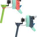 Contigo Kids Water Bottle with Redesigned AUTOSPOUT Straw, 14 oz, 2-Pack (Coral/Safari & Blueberry/Jade Vine)