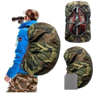 Joy Walker Waterproof Backpack Rain Cover for (15-90L), Upgraded Anti-slip Cross Buckle Straps, Triple Strengthened Layers for Hiking Camping Traveling (Camouflage, XXL (for 70-90L backpack))