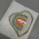 Teacher Gifts for Women Rainbow Heart Keepsake Gift, Thank You Teacher Gifts Graduation Retirement Gifts for Teacher