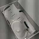 Pet Hair Dryer for Small-Sized Dogs and Cats | 2-in-1 Dog Hair Dryer with Self Cleaning Slicker Brush | Dog Blow Dryer | 300 Watts, Overheat Protection, Portable, Adjustable Temperature