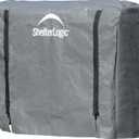 ShelterLogic Firewood Rack-in-a-Box Universal Full Length Cover for Firewood Storage Racks, Fits Most 4-Feet Firewood Racks Size: 4-Feet